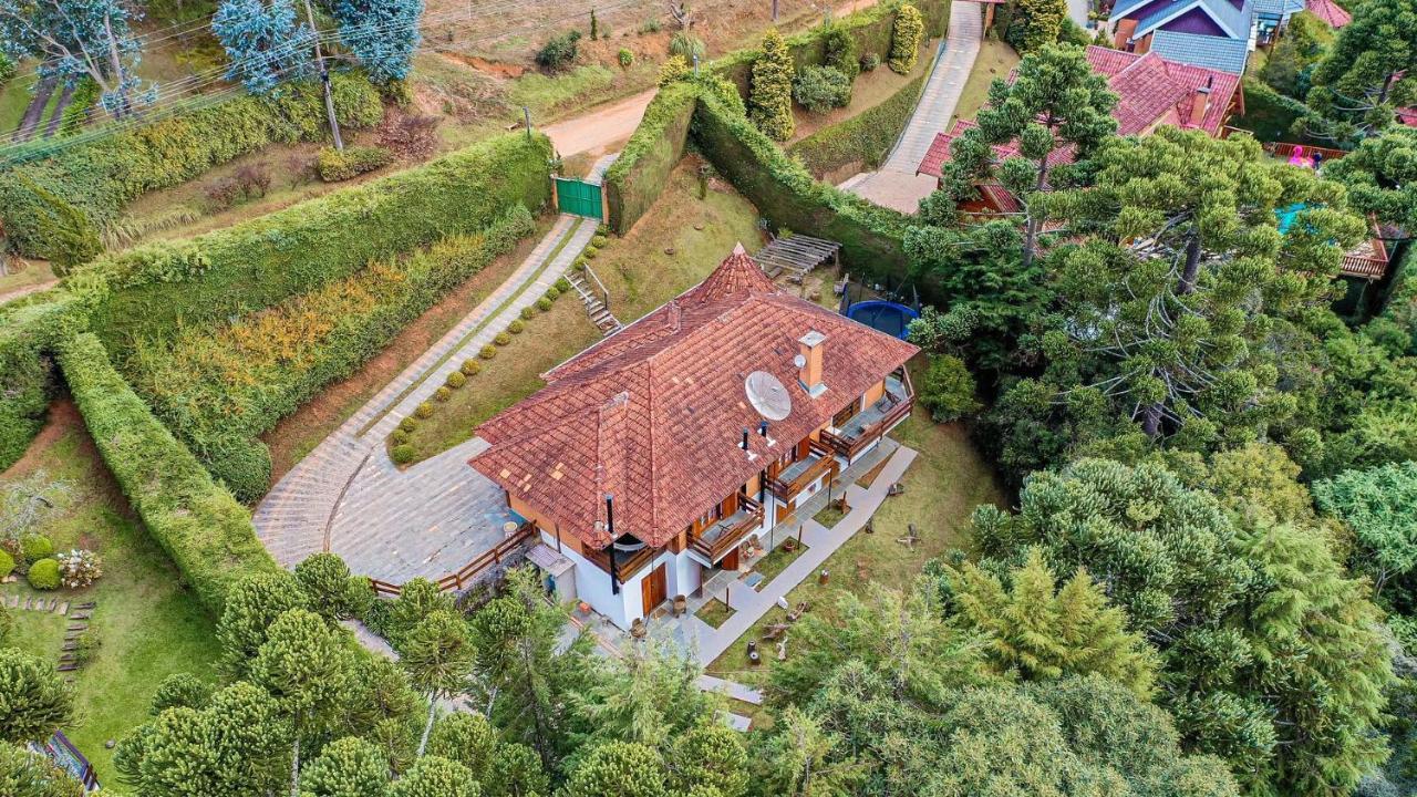 Chale Belga Em Condominio - 1,2 Km Do Centro Turistico Capivari Campos do Jordão Εξωτερικό φωτογραφία